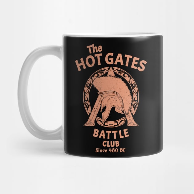 The Hot Gates Battle Club by NicGrayTees